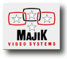 majik video systems logo