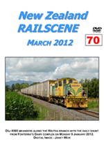 New Zealand Rail scene DVD - volume 70 for sale